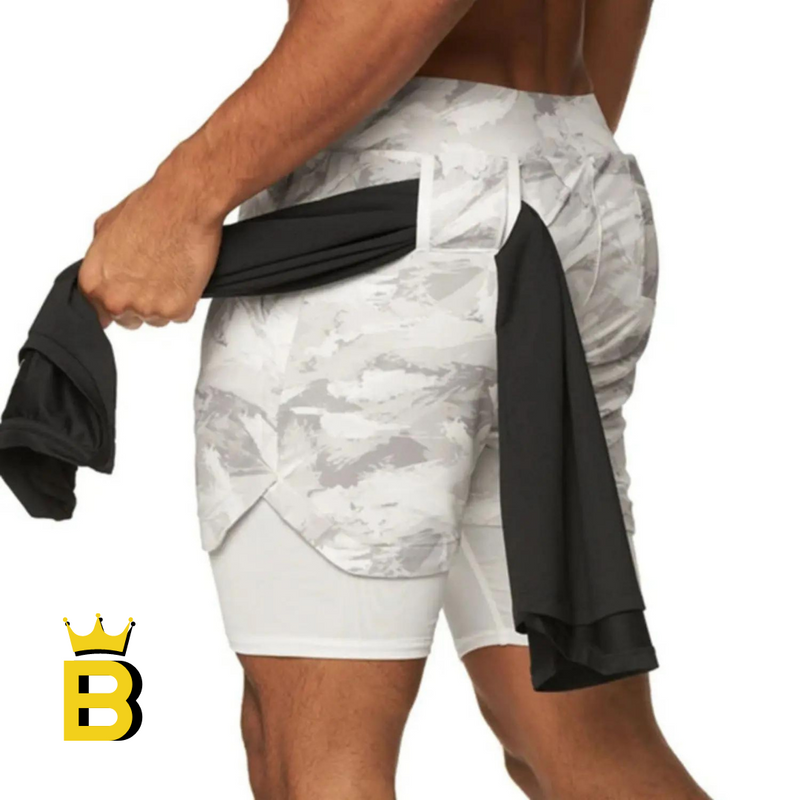 Short DryFit de Compressão - (COMPRE 1, LEVE 2)